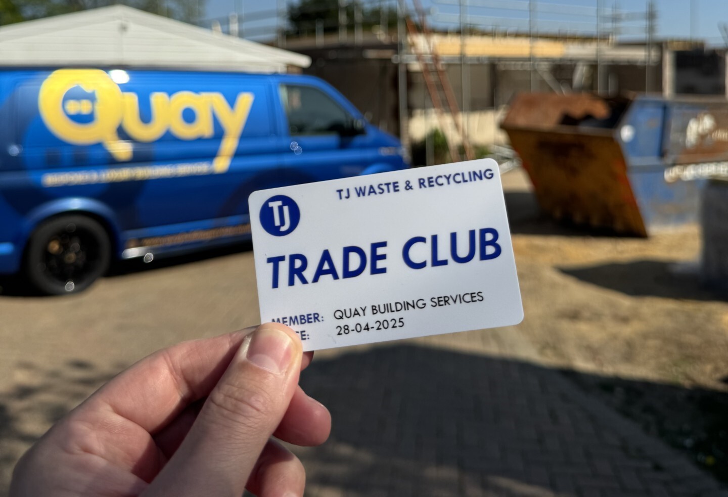 Trade Club Card Landscape